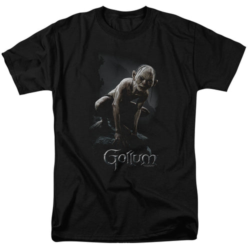 Lord Of The Rings Gollum Mens T Shirt Black