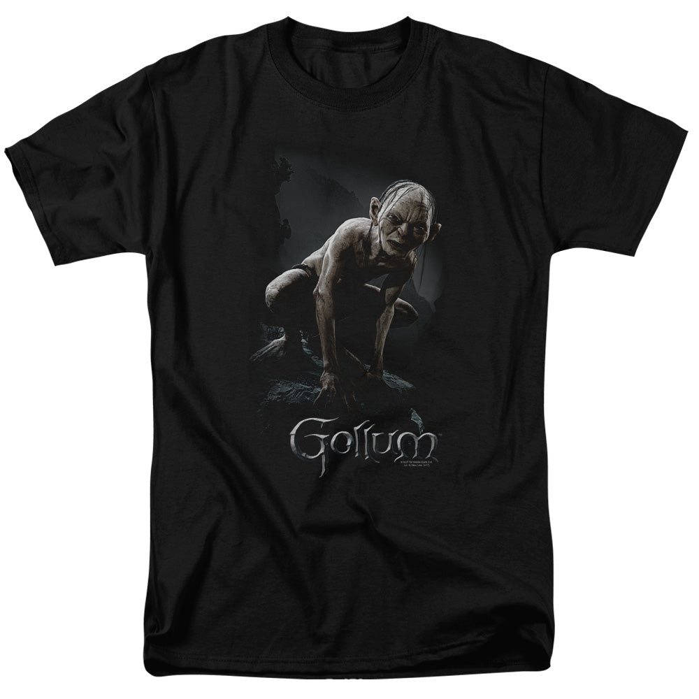 Lord Of The Rings Gollum Mens T Shirt Black