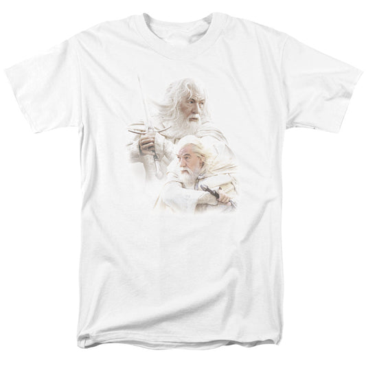 Lord Of The Rings Gandalf The White Mens T Shirt White