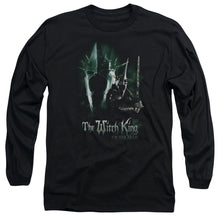 Load image into Gallery viewer, Lor Witch King Mens Long Sleeve Shirt Black Officially Licensed
