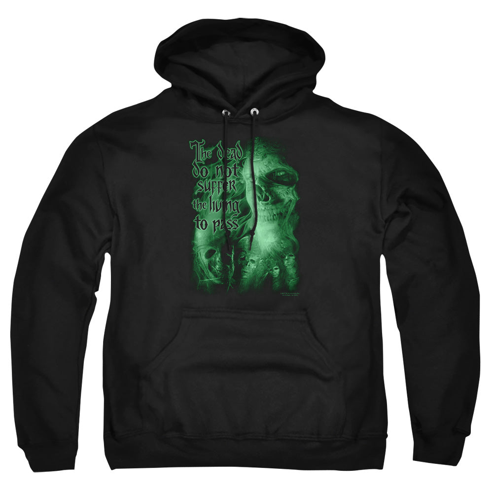 Lord Of The Rings King Of The Dead Mens Hoodie Black