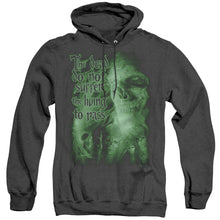 Load image into Gallery viewer, Lor King Of The Dead Heather Mens Hoodie Black
