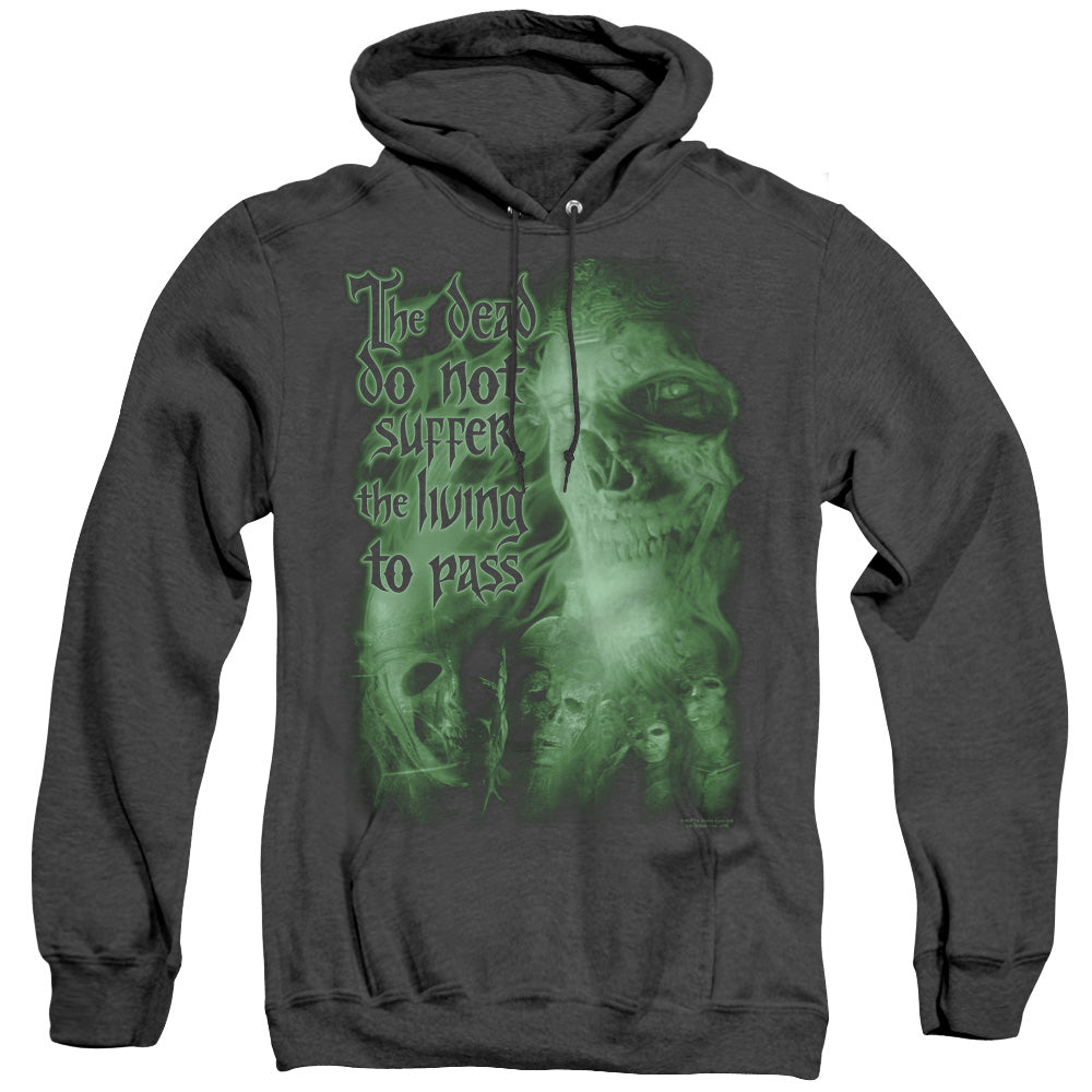 Lor King Of The Dead Heather Mens Hoodie Black