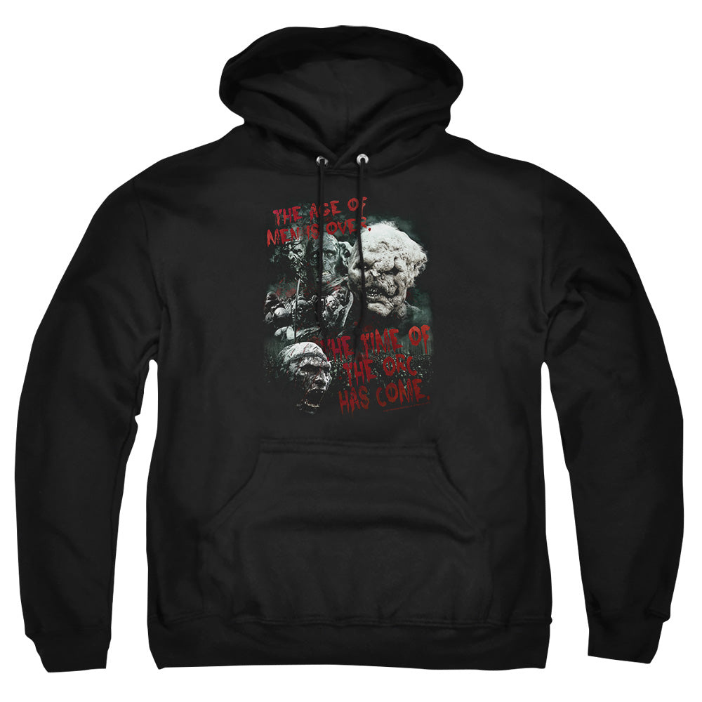 Lord Of The Rings Time Of The Orc Mens Hoodie Black