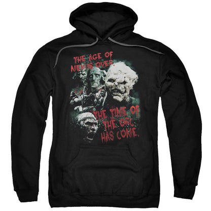 Lord Of The Rings Time Of The Orc Mens Hoodie Black