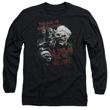 Load image into Gallery viewer, Lor Time Of The Orc Mens Long Sleeve Shirt Black Officially Licensed
