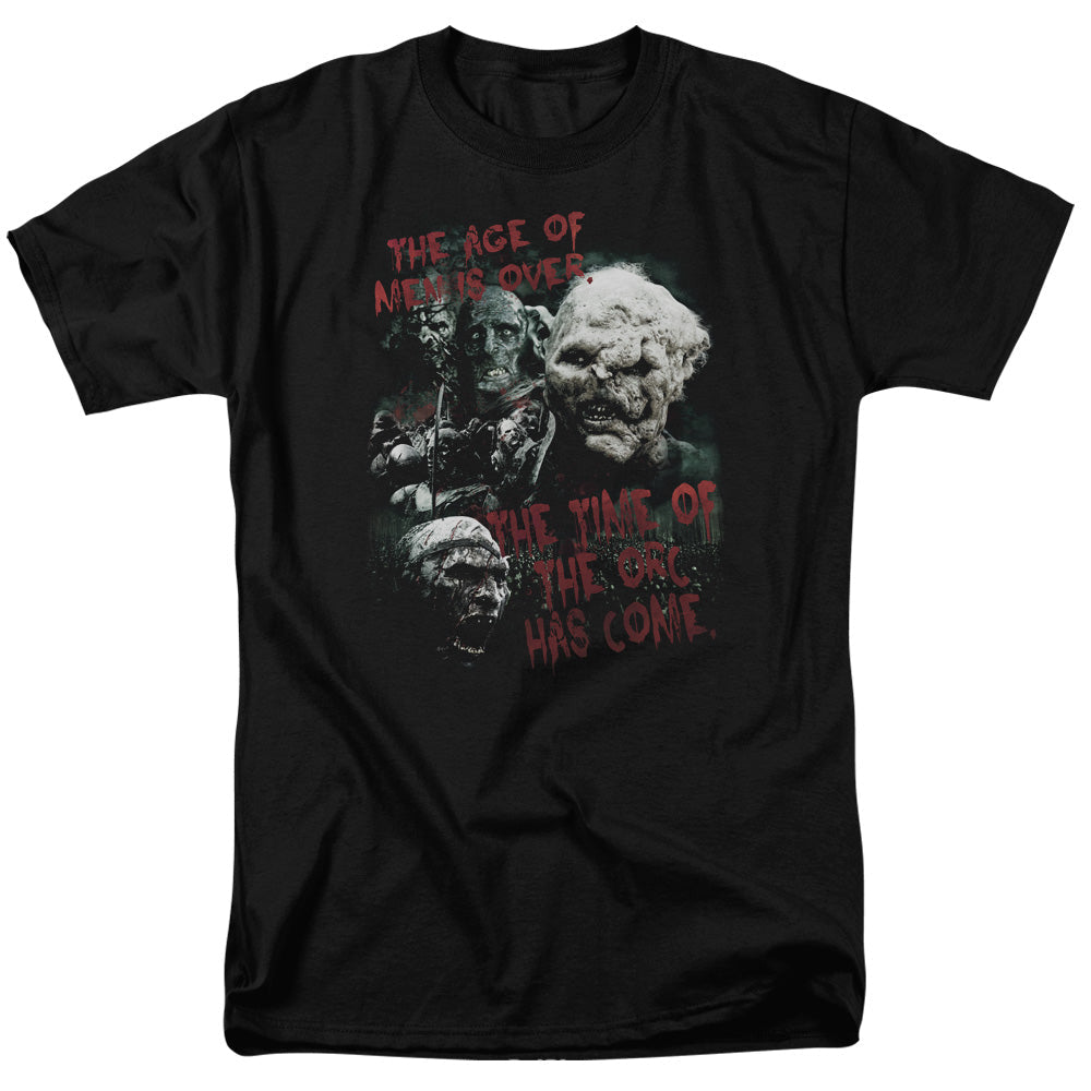 Lord Of The Rings Time Of The Orc Mens T Shirt Black