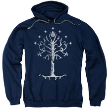 Load image into Gallery viewer, Lord Of The Rings Tree Of Gondor Mens Hoodie Navy
