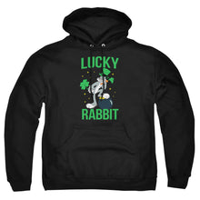 Load image into Gallery viewer, Looney Tunes Bugs Bunny St. Patrick&#39;S Lucky Rabbit Mens Hoodie Black
