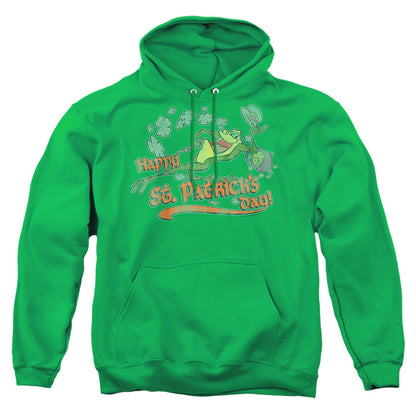 Looney Tunes Michigan J Mens Hoodie Kelly Green