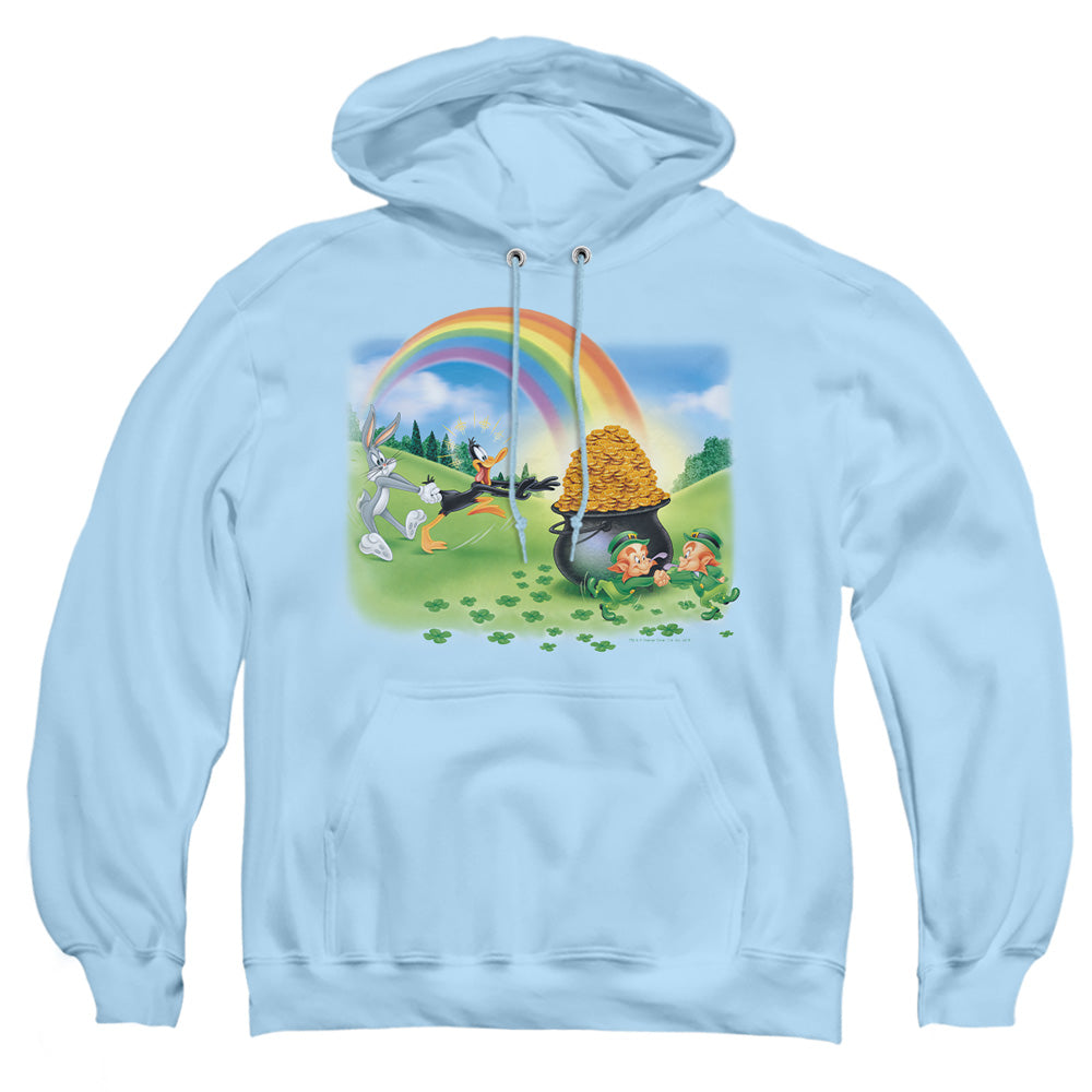 Looney Tunes Mine Mine Mine Mens Hoodie Light Blue