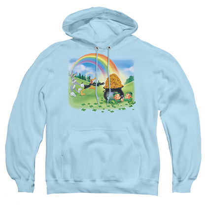 Looney Tunes Mine Mine Mine Mens Hoodie Light Blue