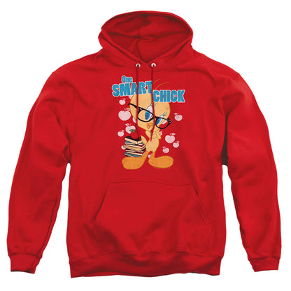 Looney Tunes One Art Chick Mens Hoodie Red