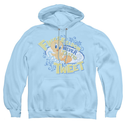 Looney Tunes Fweedom Mens Hoodie Light Blue