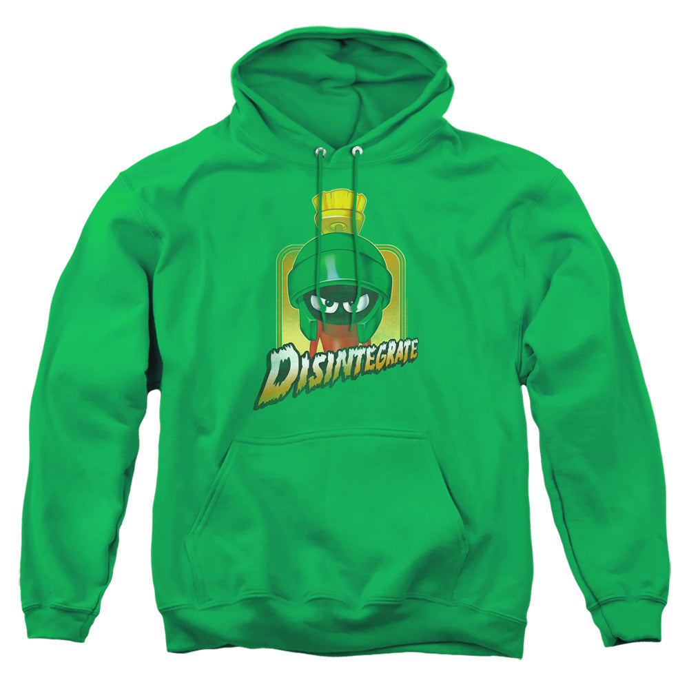 Looney Tunes Disintegrate Mens Hoodie Kelly Green