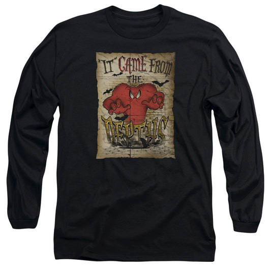 Looney Tunes the Depths Mens Long Sleeve Shirt Black
