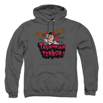 Looney Tunes Taz Terror Mens Hoodie Charcoal