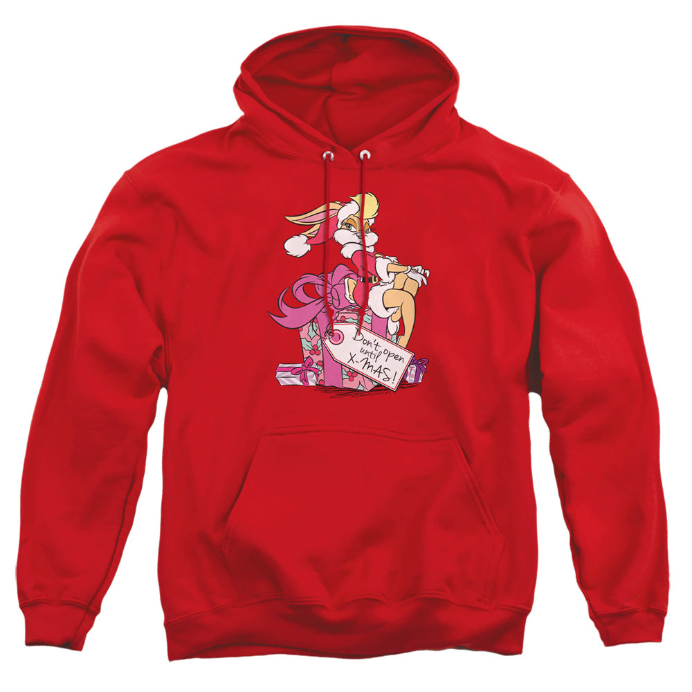 Looney Tunes Lola Present Mens Hoodie Red