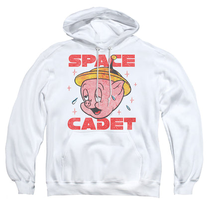 Looney Tunes Space Ghost Mens Hoodie White