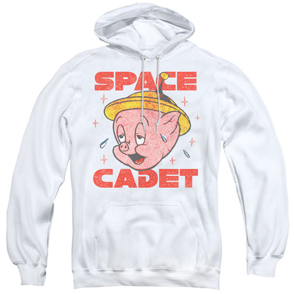 Looney Tunes Space Ghost Mens Hoodie White