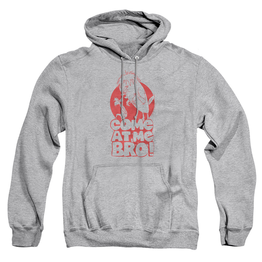 Looney Tunes Come At Me Mens Hoodie Athletic Heather