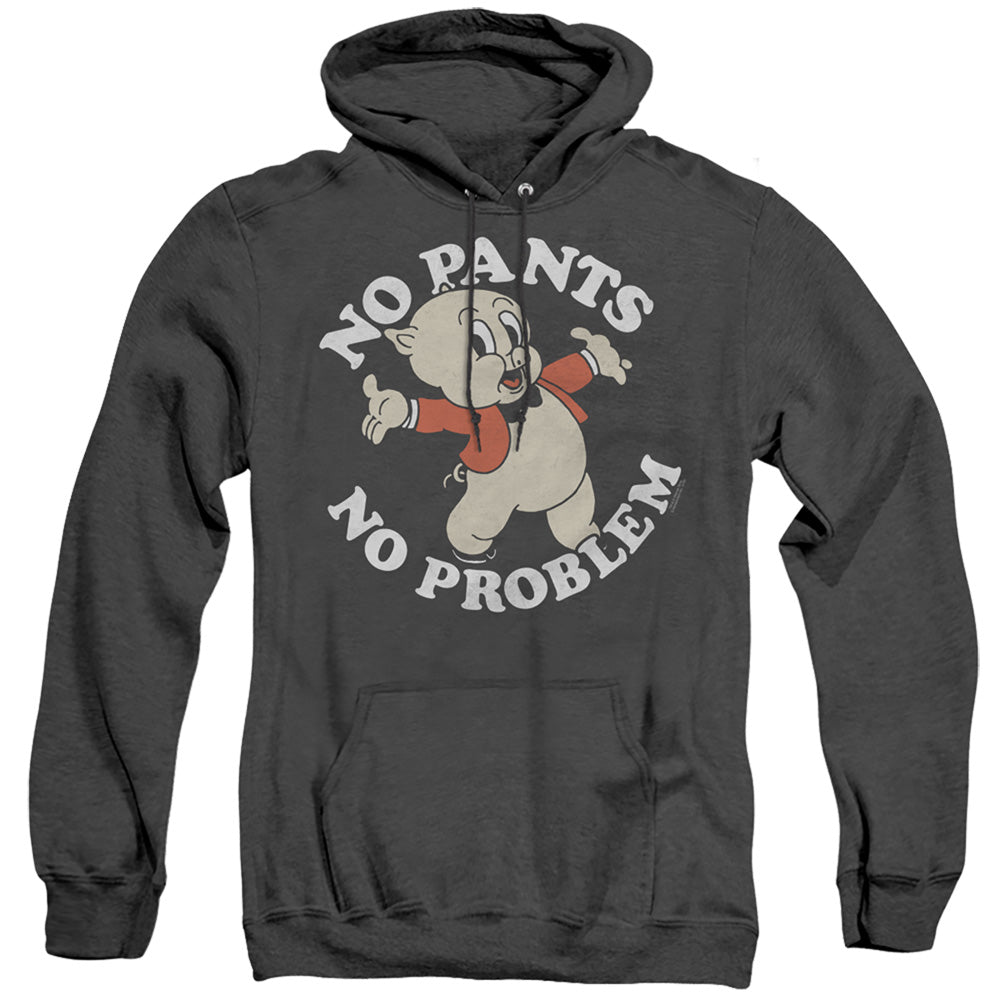 Looney Tunes No Pants Heather Mens Hoodie Black