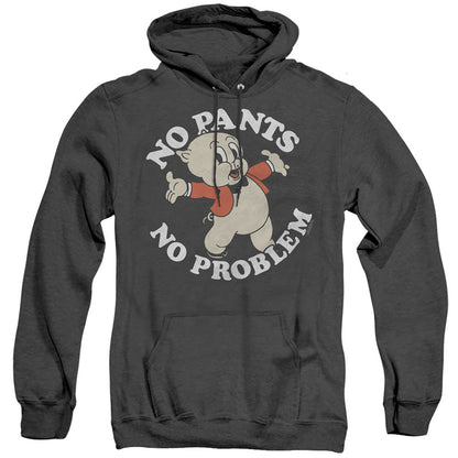 Looney Tunes No Pants Heather Mens Hoodie Black