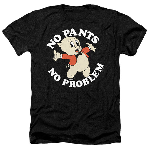 Looney Tunes No Pants Heather Mens T Shirt Black