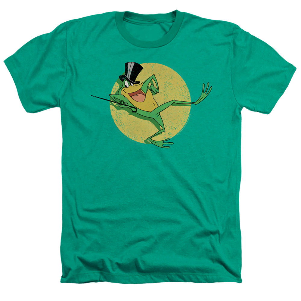 Looney Tunes Hello My Baby Heather Mens T Shirt Kelly Green
