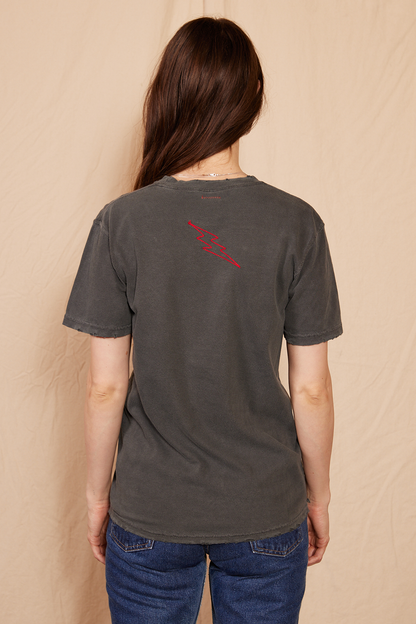 Led Zeppelin 1973 Sunkissed Tee Womens T Shirt Black