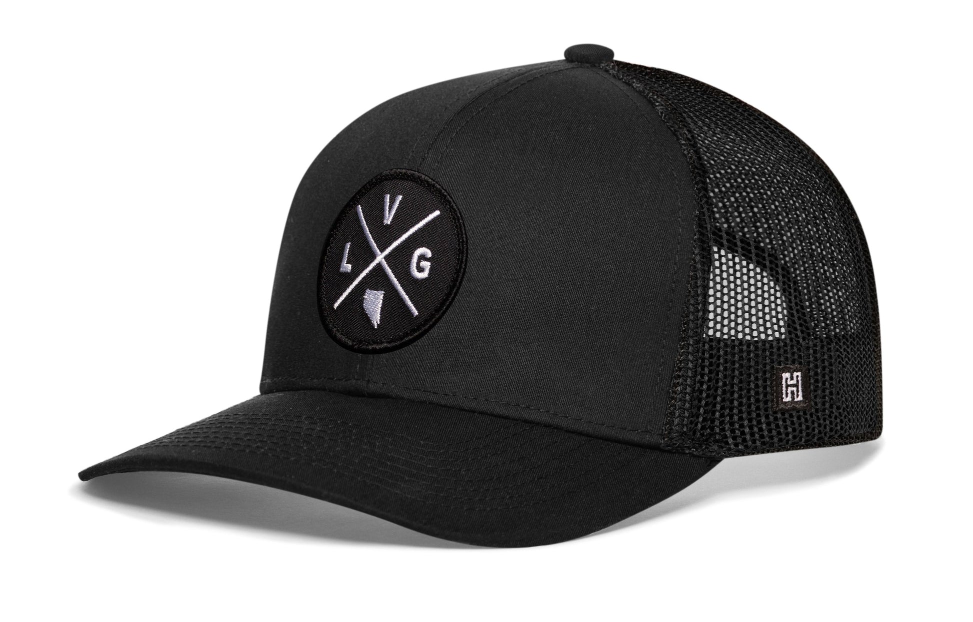 Las Vegas Trucker Haka Hat Black LVG X Snapback