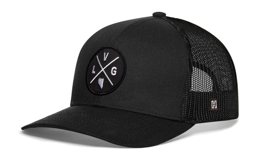 Las Vegas Trucker Haka Hat Black LVG X Snapback
