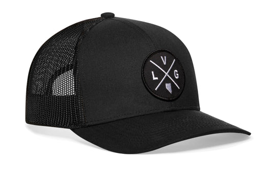 Las Vegas Trucker Haka Hat Black LVG X Snapback