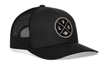 Las Vegas Trucker Haka Hat Black LVG X Football Snapback
