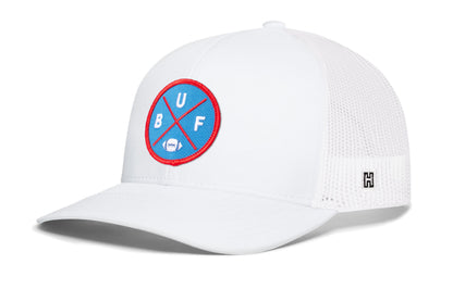 Buffalo Trucker Haka Hat Black BUF X Football Snapback