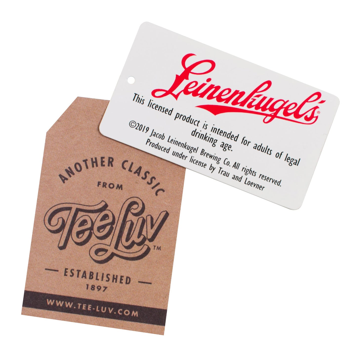 Leinenkugel's Beer Logo Pullover Hooded Sweatshirt Hoodie Gray