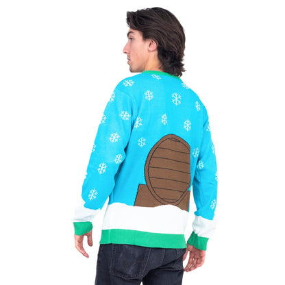 Let's Get Elfed Up Funny Ugly Christmas Sweater