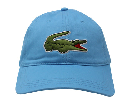 Lacoste Men's Classic Large Croc Logo Cap with Leather Strap Hat