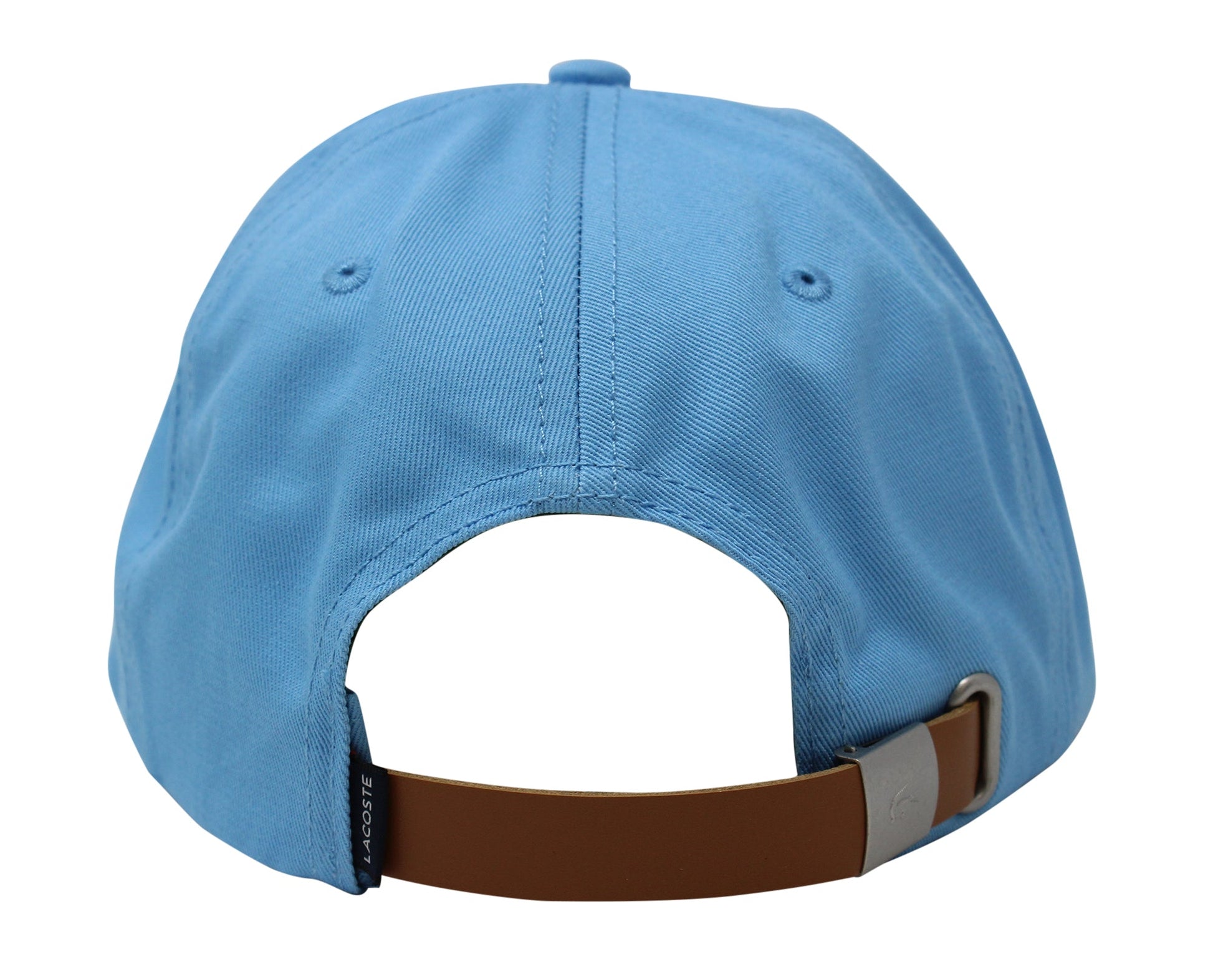Lacoste Men's Classic Large Croc Logo Cap with Leather Strap Hat