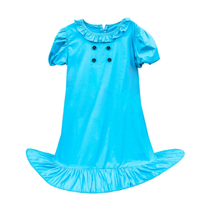 Lucy Blue Dress Women's Halloween Costume Cosplay