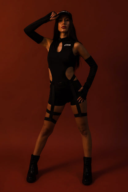 Agent Noir SWAT Womens Halloween Costume