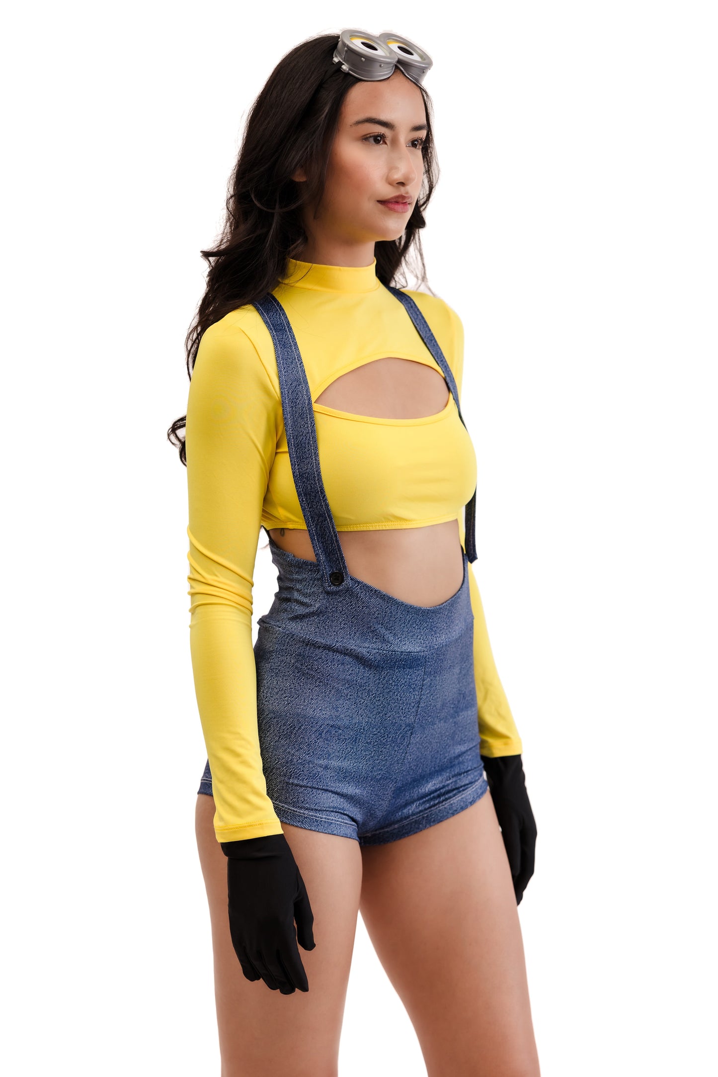 Tiny Chaos Yellow Worker Womens Halloween Costume