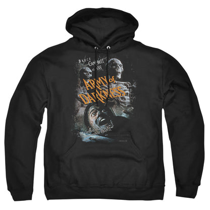 Army Of Darkness Covered Mens Hoodie Black