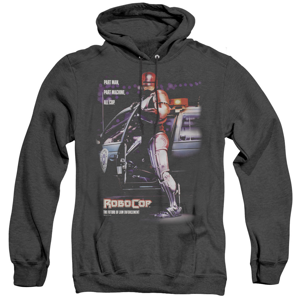 Robocop Poster Heather Mens Hoodie Black