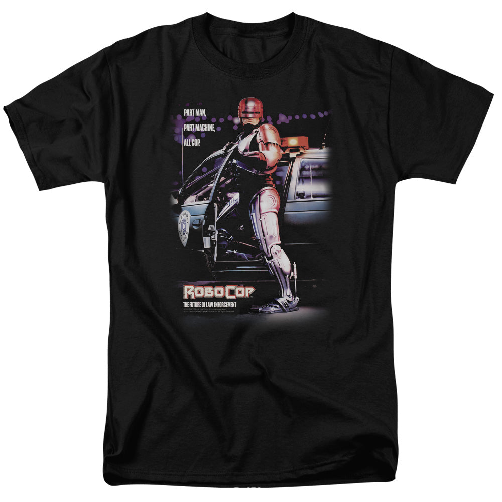 Robocop Poster Mens T Shirt Black