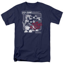 Load image into Gallery viewer, Robocop Ed 209 Mens T Shirt Navy
