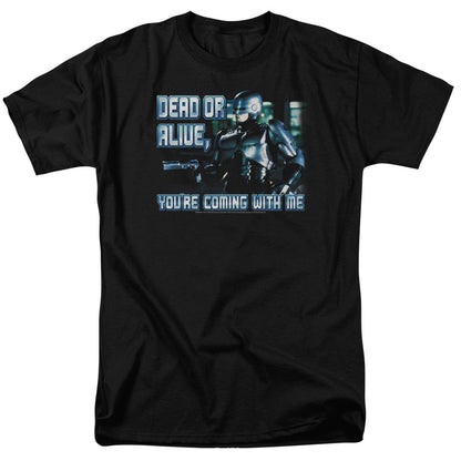 Robocop Dead Or Alive Mens T Shirt Black
