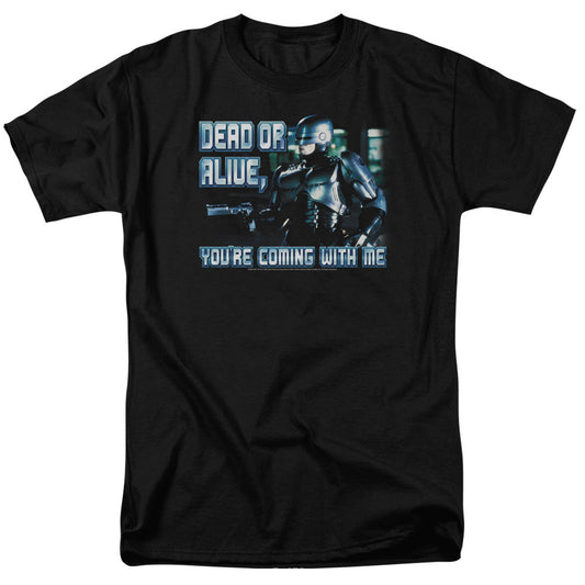 Robocop Dead Or Alive Mens T Shirt Black