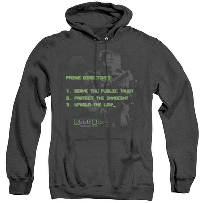Robocop Prime Directives Heather Mens Hoodie Black