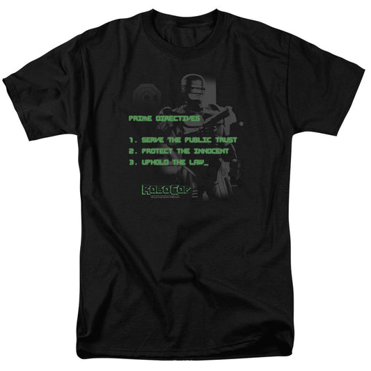 Robocop Prime Directives Mens T Shirt Black